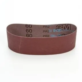 3M™ Cloth Belt 340D, 80 X-weight, 6 in x 300 in, Film-lok, Single-flex