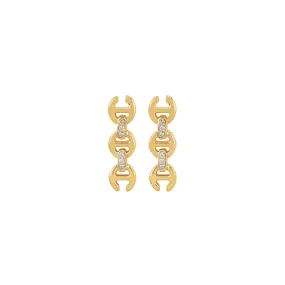 3MM TOGGLE STUDS WITH DIAMONDS