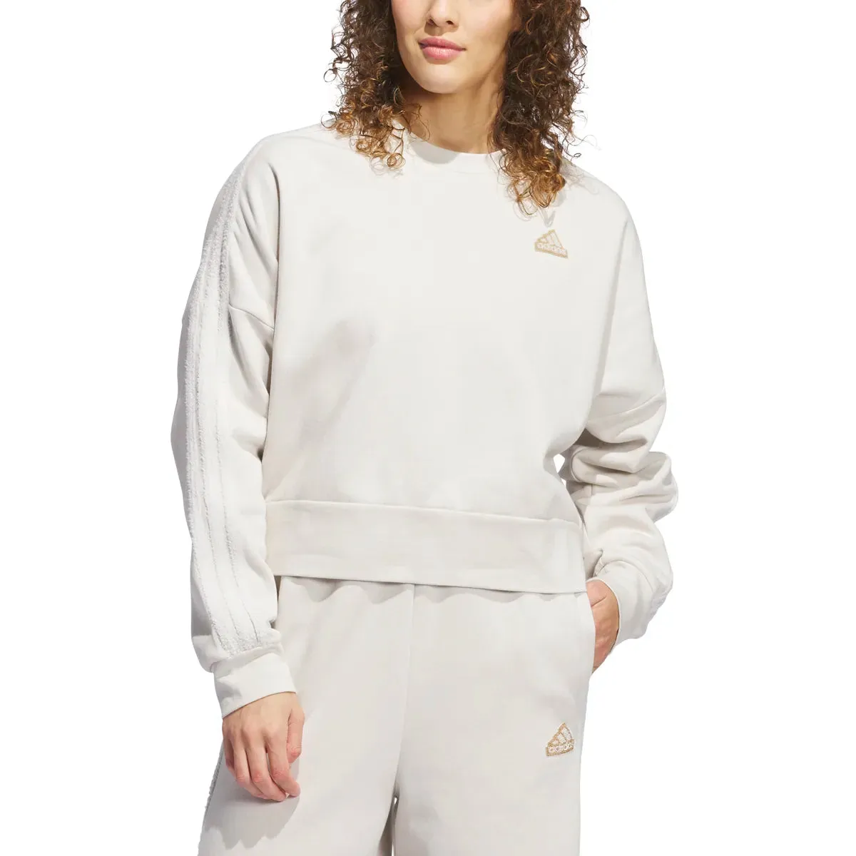 adidas Women's Coze 3-Stripes Crew