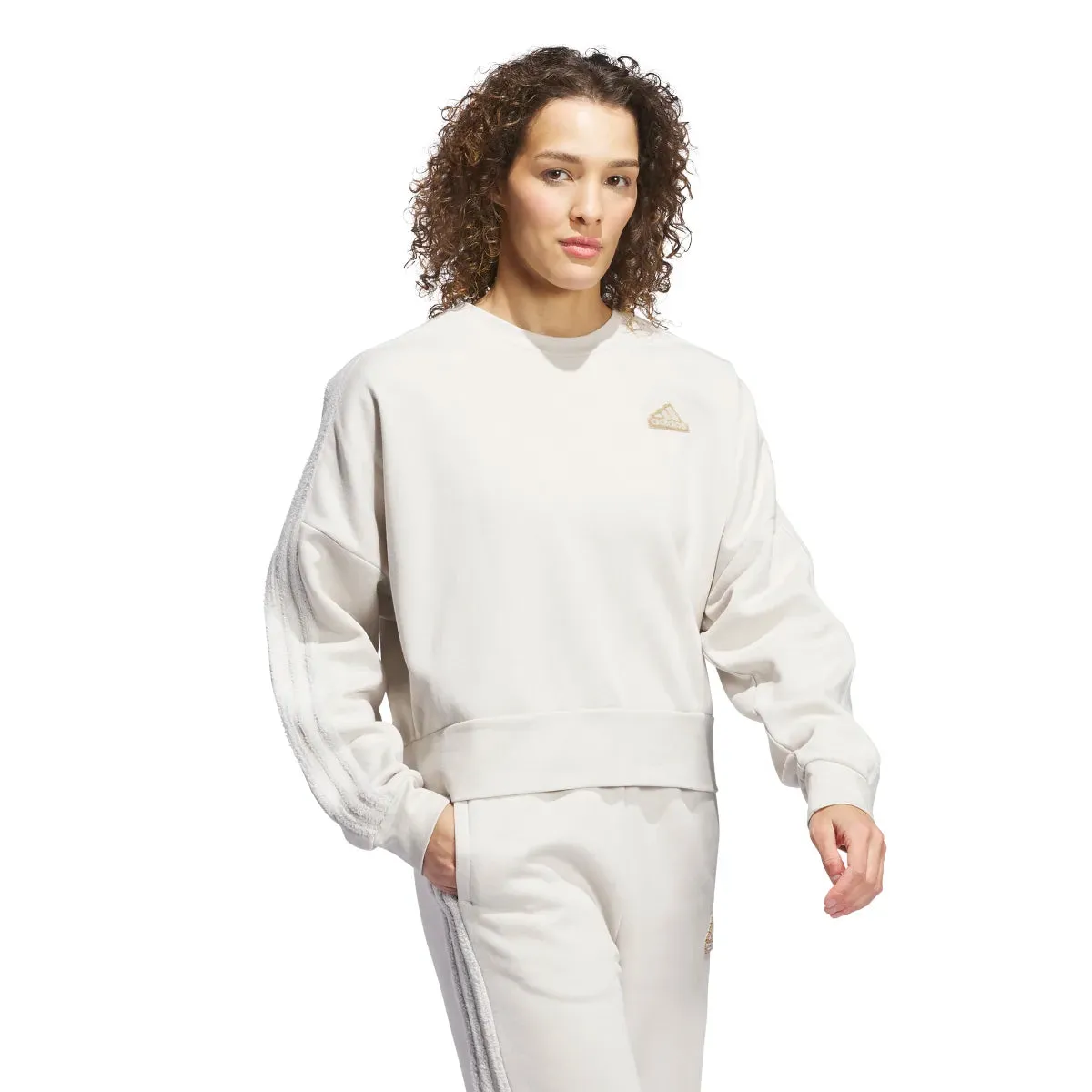 adidas Women's Coze 3-Stripes Crew