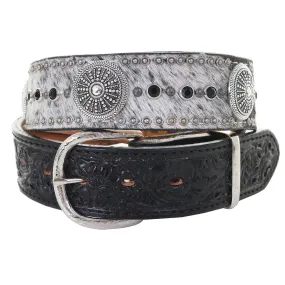 B1134 - Roan Cowhide Belt