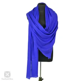 Blue Woolen Shawl