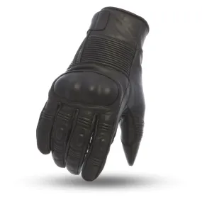 Cascade Men's Leather Motorcycle Gloves