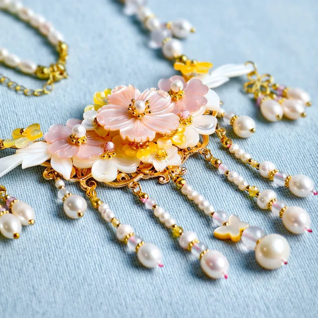 Cherry Blossoms Necklace