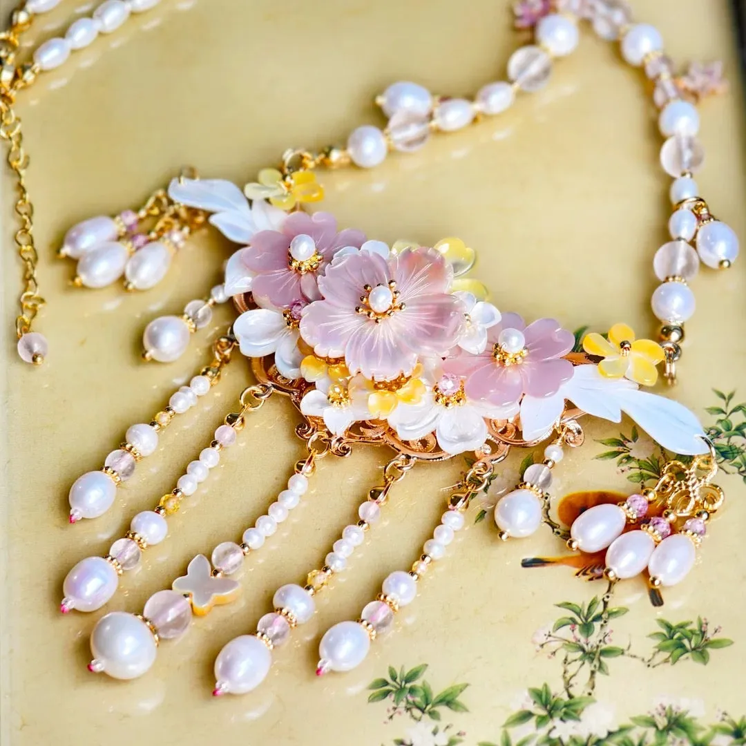 Cherry Blossoms Necklace