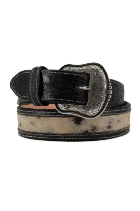 Cowhide Cincelado Cowboy Belt FINAL SALE