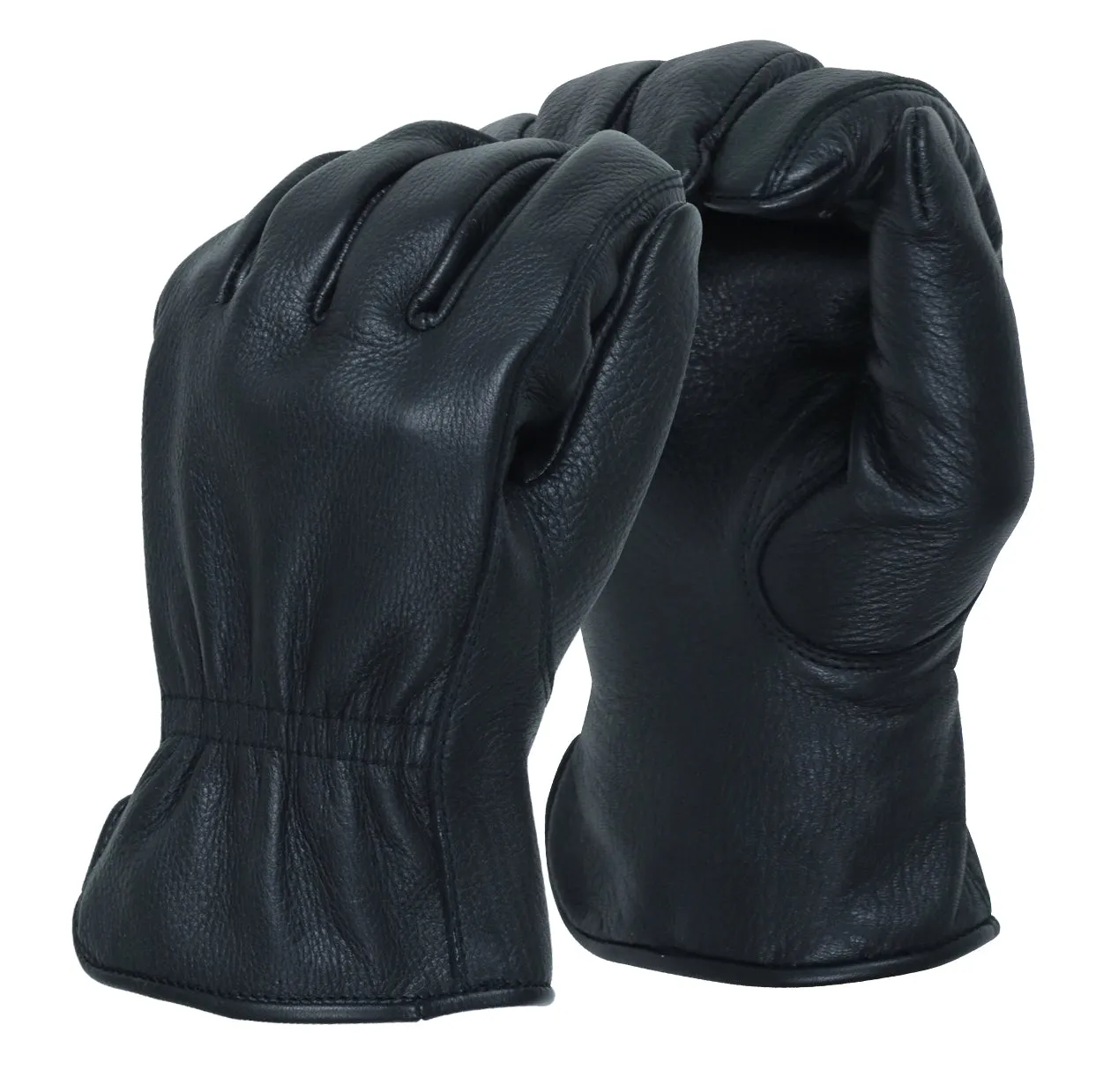 Deerskin Gloves with 3M Thinsulate® – Black