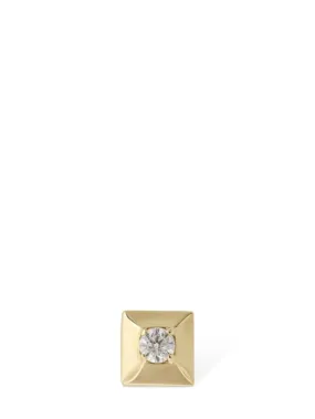 EÉRA   Small 18kt gold stud mono earring 