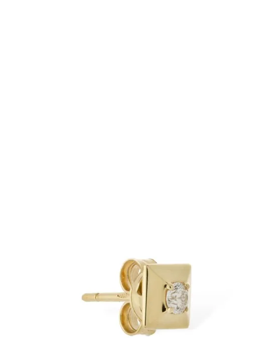 EÉRA   Small 18kt gold stud mono earring 