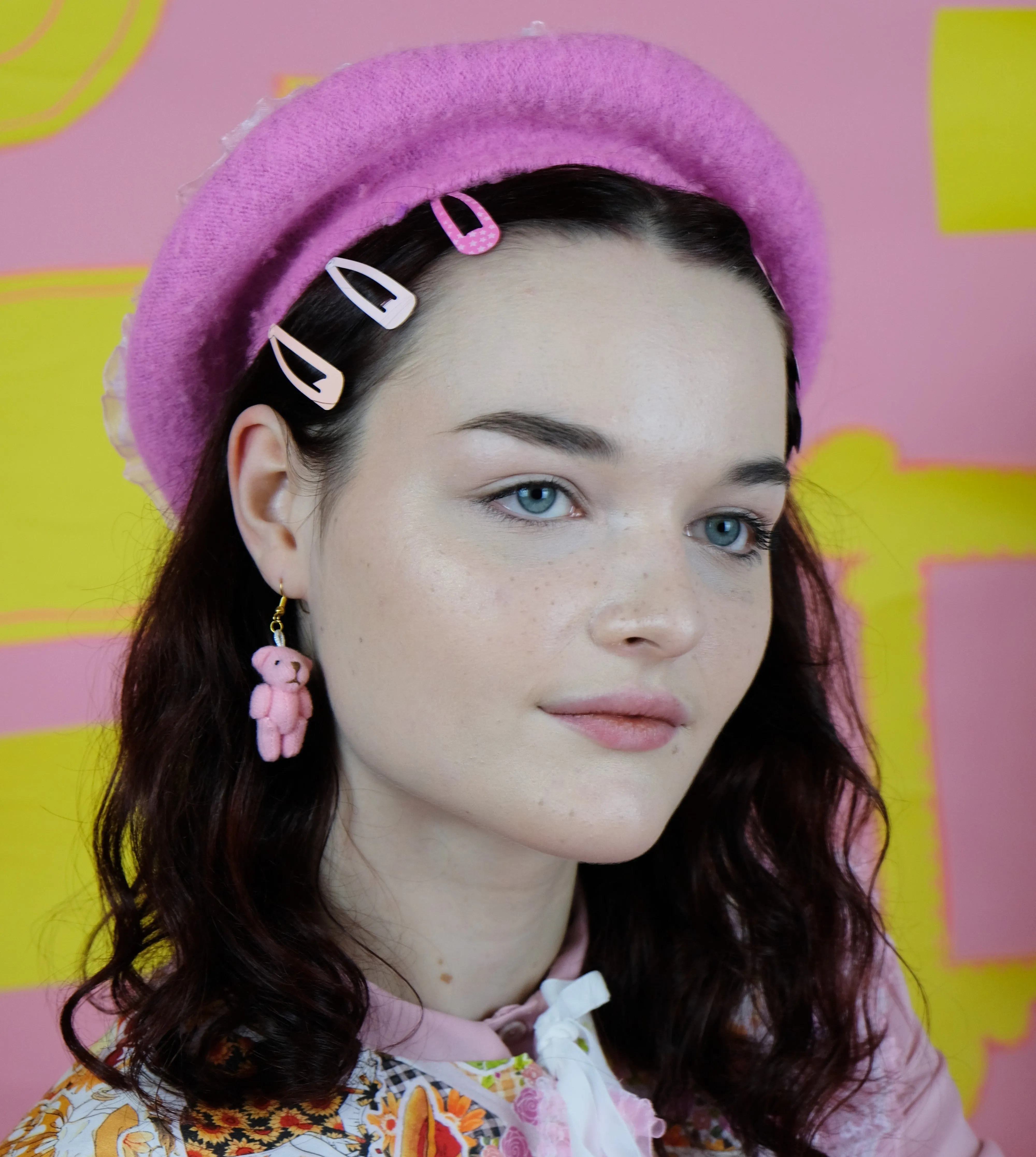 Floral Beret