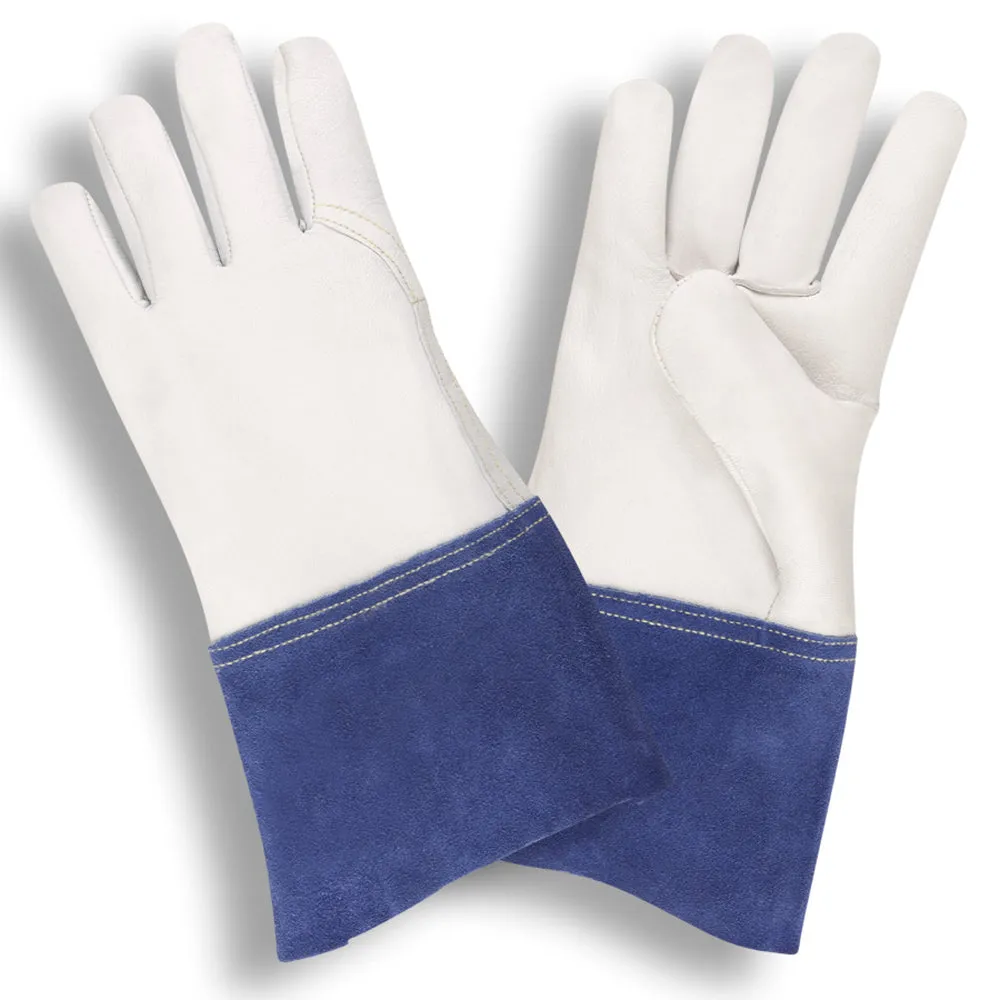 Goatskin Welding Gloves, Bulk 12-Pack