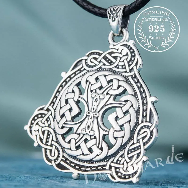 Handcrafted Celtic Yggdrasil Pendant - Sterling Silver