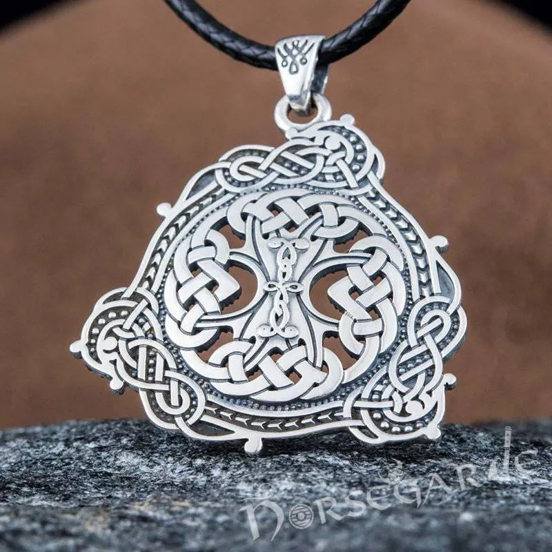 Handcrafted Celtic Yggdrasil Pendant - Sterling Silver