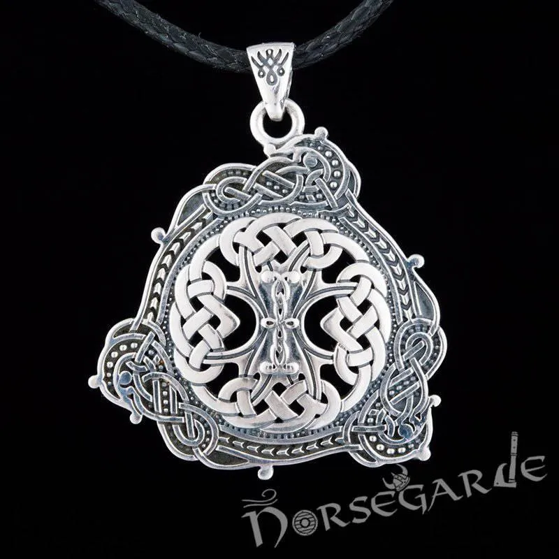 Handcrafted Celtic Yggdrasil Pendant - Sterling Silver