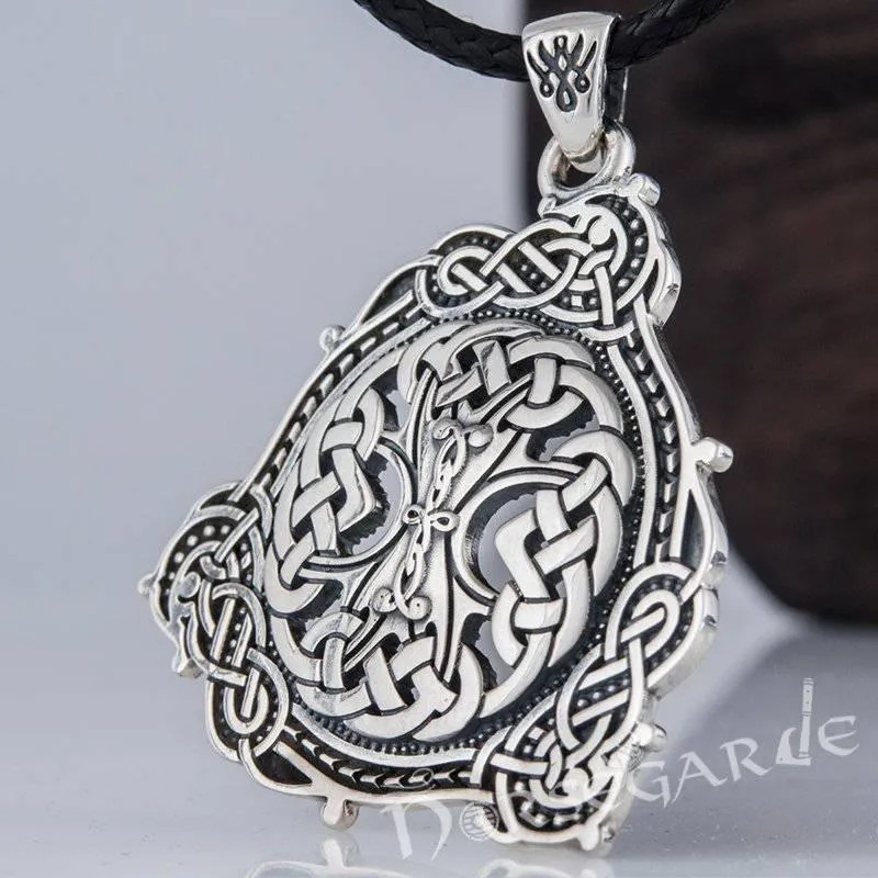 Handcrafted Celtic Yggdrasil Pendant - Sterling Silver