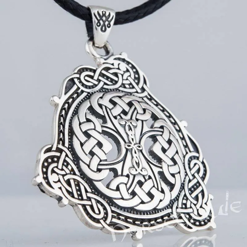 Handcrafted Celtic Yggdrasil Pendant - Sterling Silver