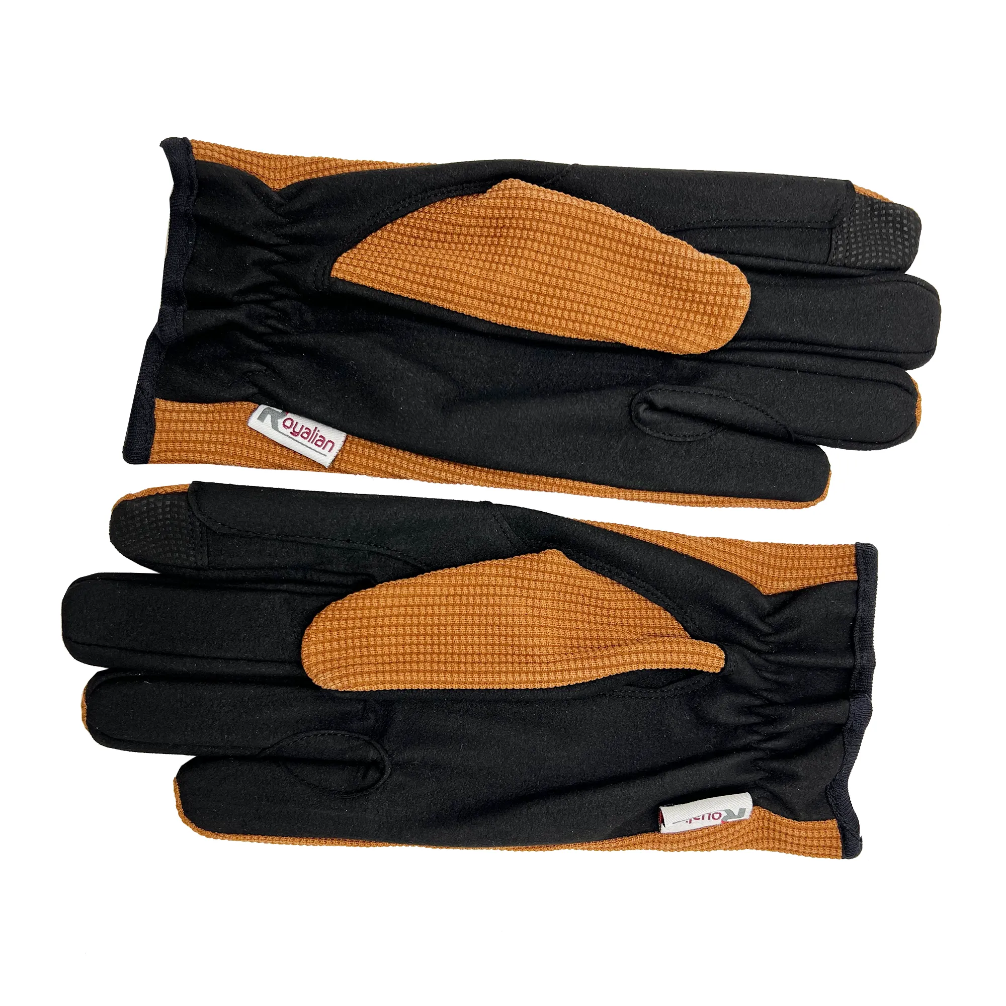 Horse Riding Men Hoof Model Gloves - Equestrian Touch Screen Knitted Sports Gloves