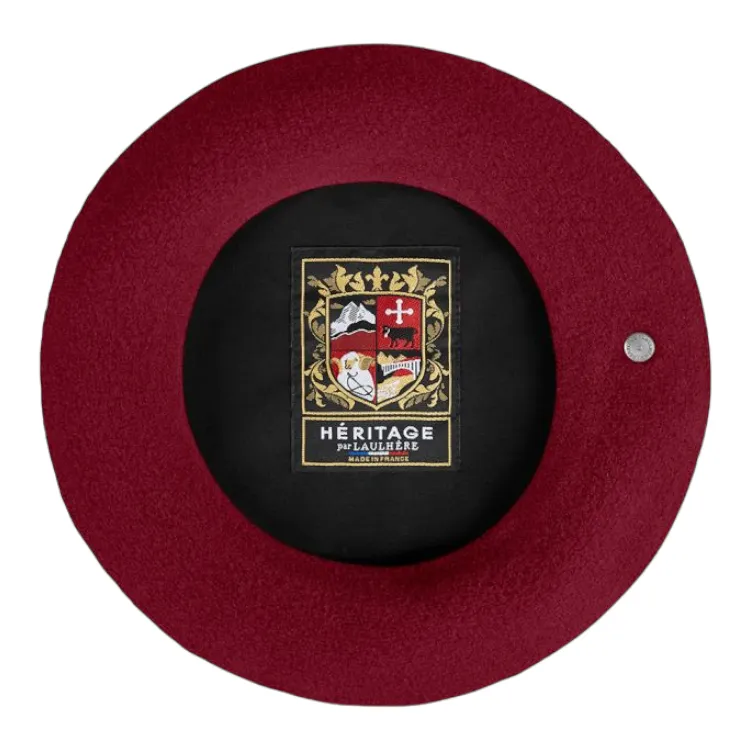 Laulhére Heritage L'Authentique Wool Beret - Bordeaux