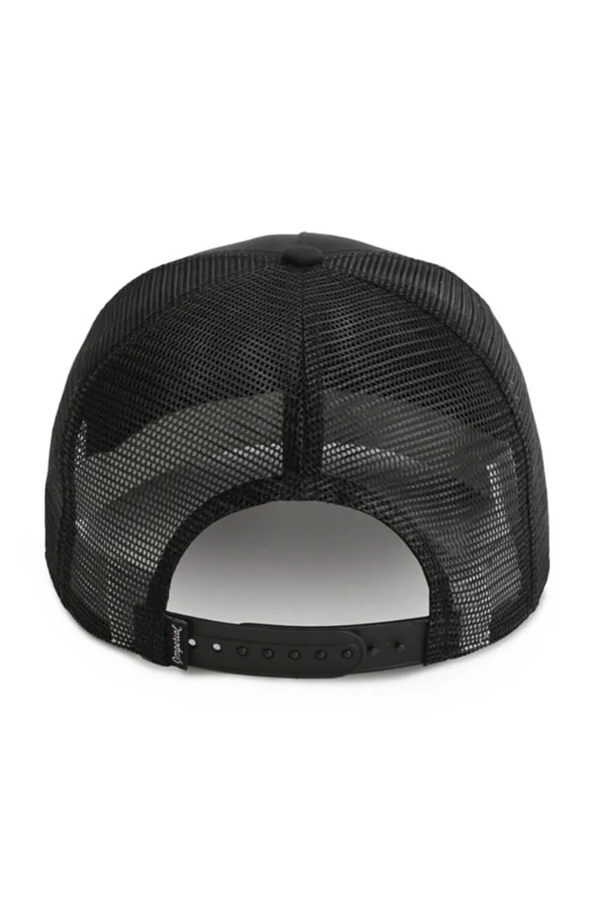 Men's Black Performance Rope Hat