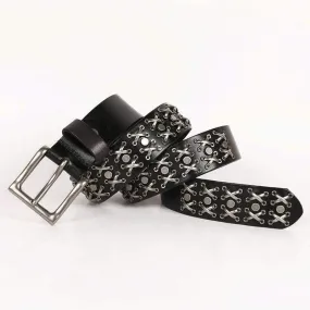 Men's Gothic Belts With Multi-rivets