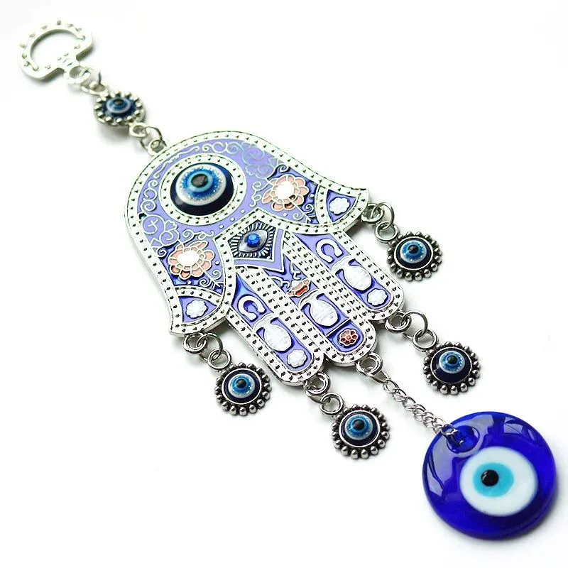 MysticGuard Hamsa Eye Chimes