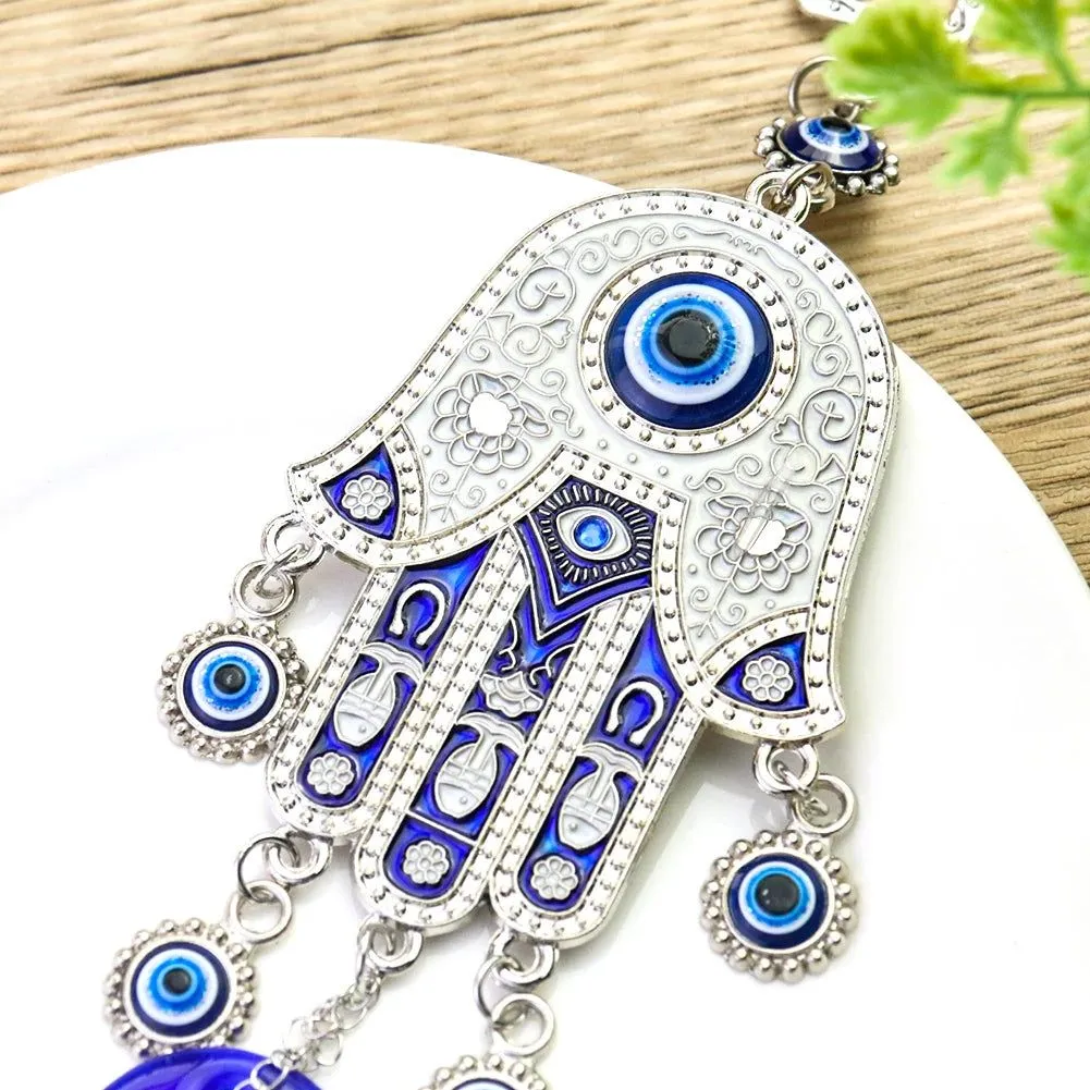 MysticGuard Hamsa Eye Chimes