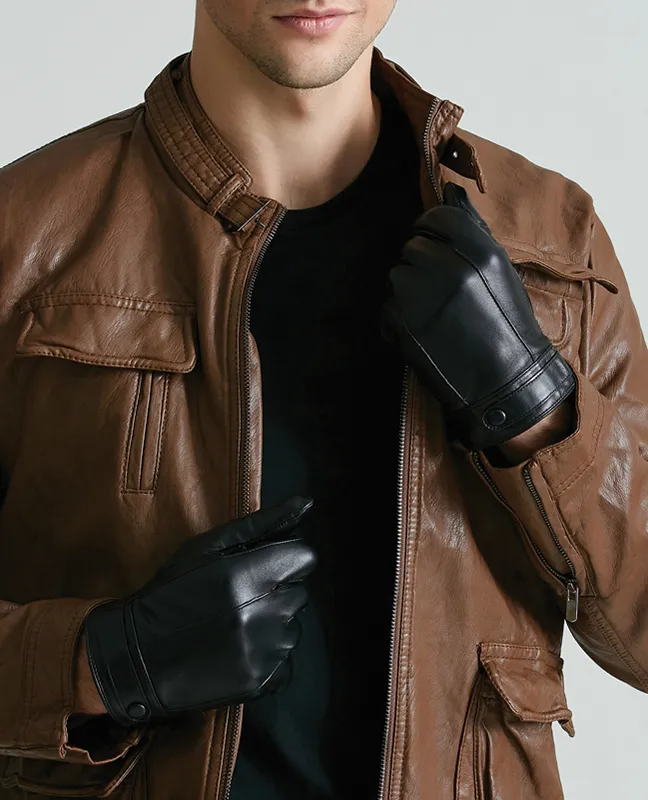 Natural Leather Glove