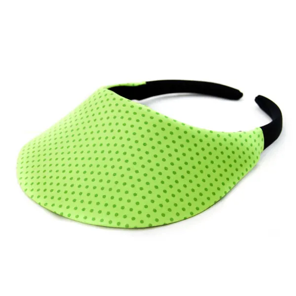 No Headache - Midsize Polka Dot Visor Hat