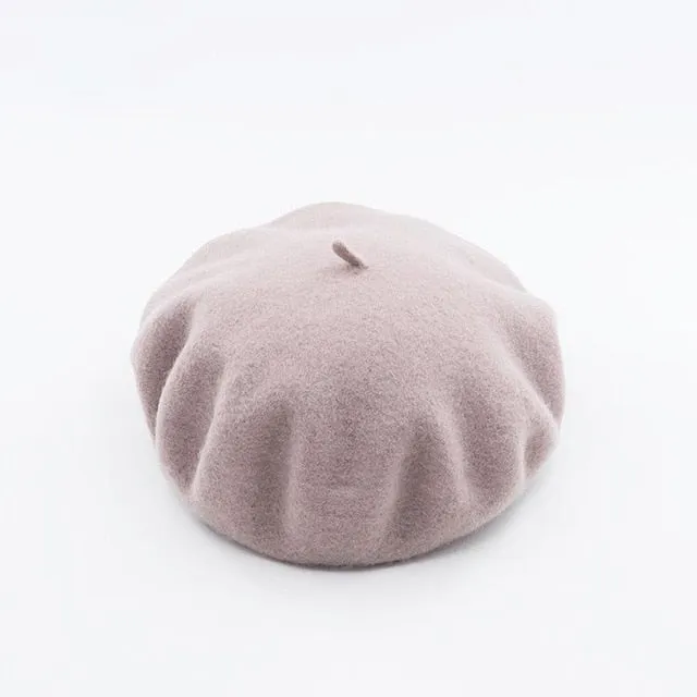 Pastel Color Beret (11 Colors)