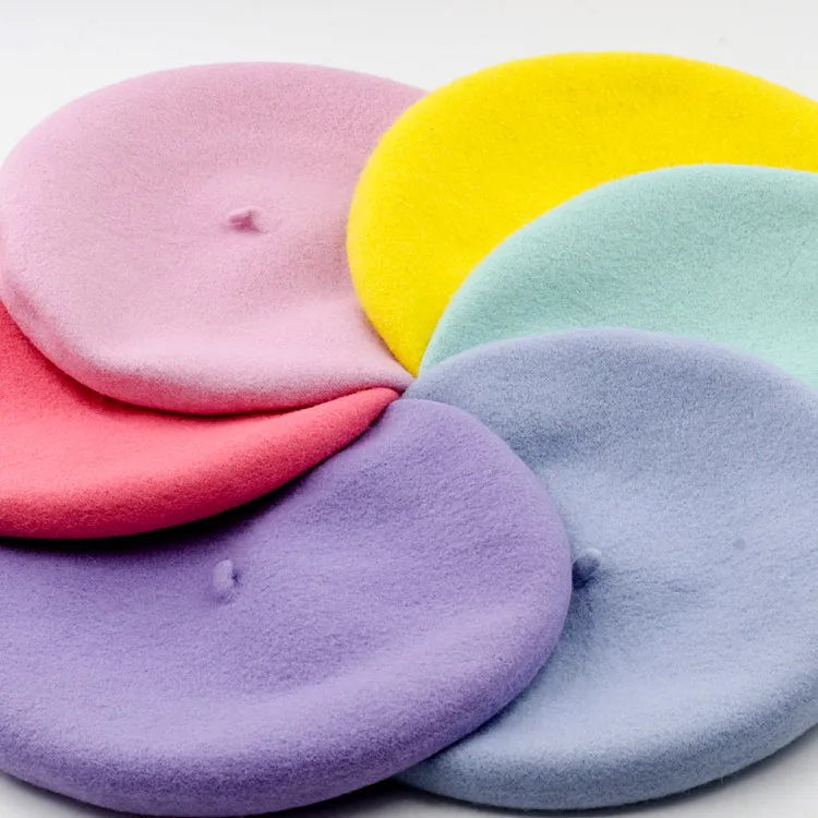 Pastel Color Beret (11 Colors)