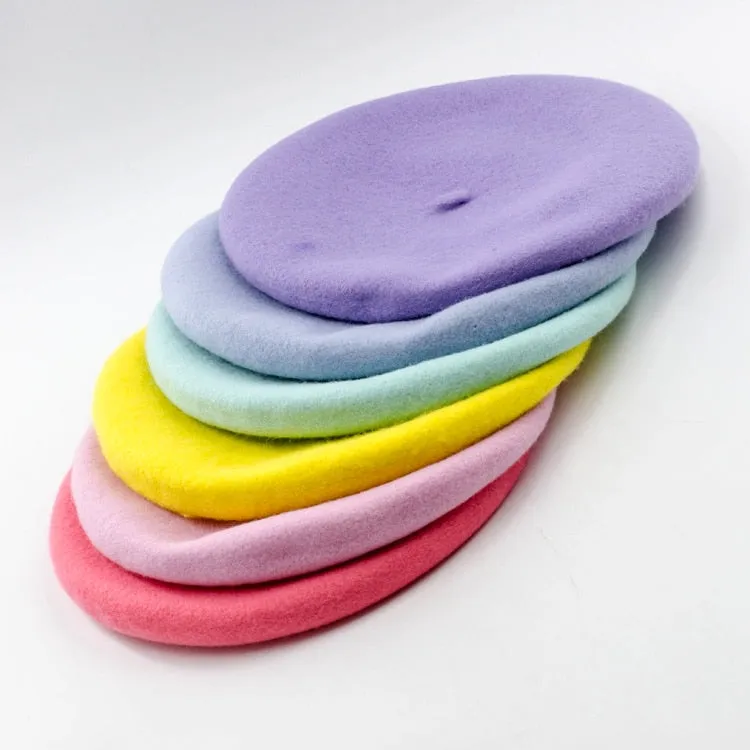 Pastel Color Beret (11 Colors)