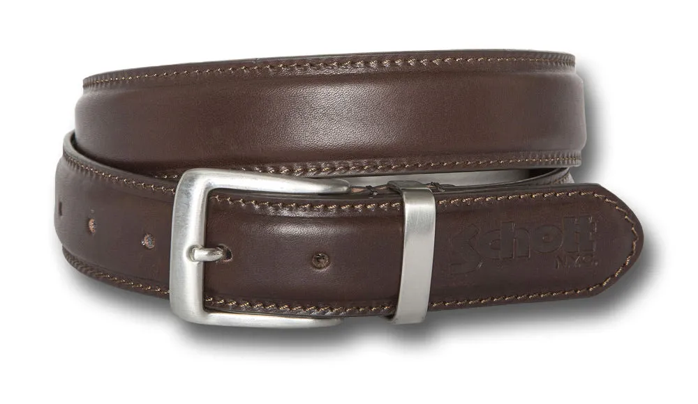 SCHOTT LEATHER BELT