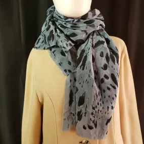 Silk Ink Splash Square Scarf/Shawl