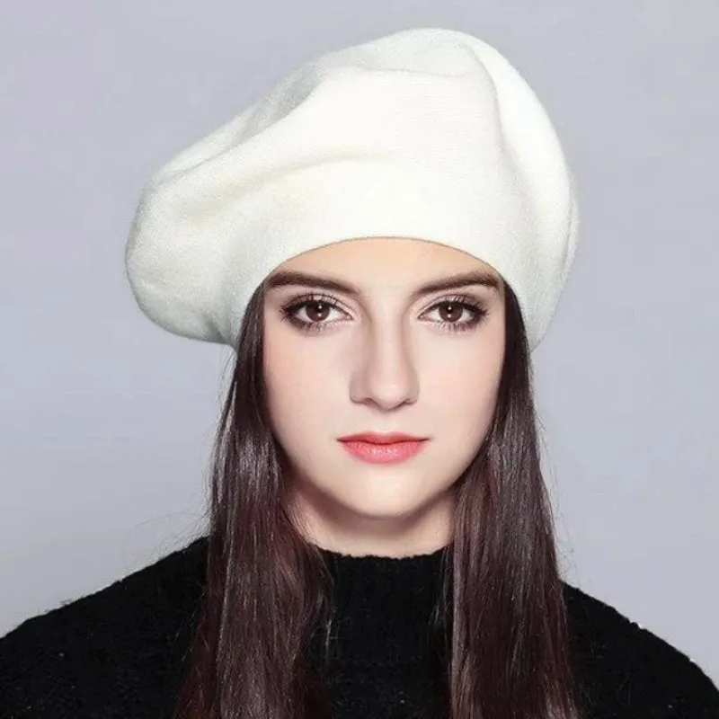 Soft and Slouchy Outdoor Travel Winter Beret Hats