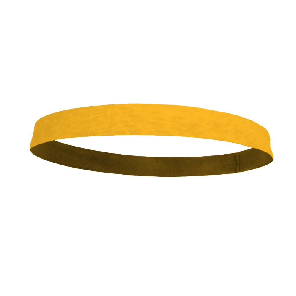 Solid Color 1" Flatback Wicking Headband