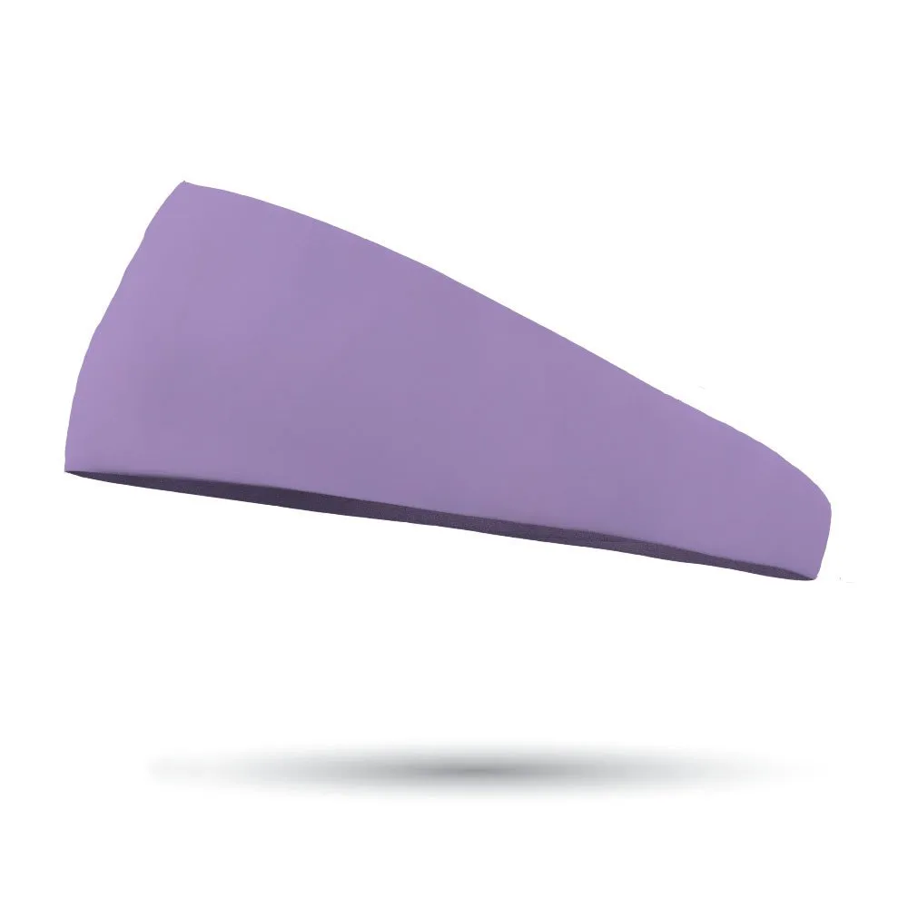 Solid Color 4" Tapered Wicking Headband