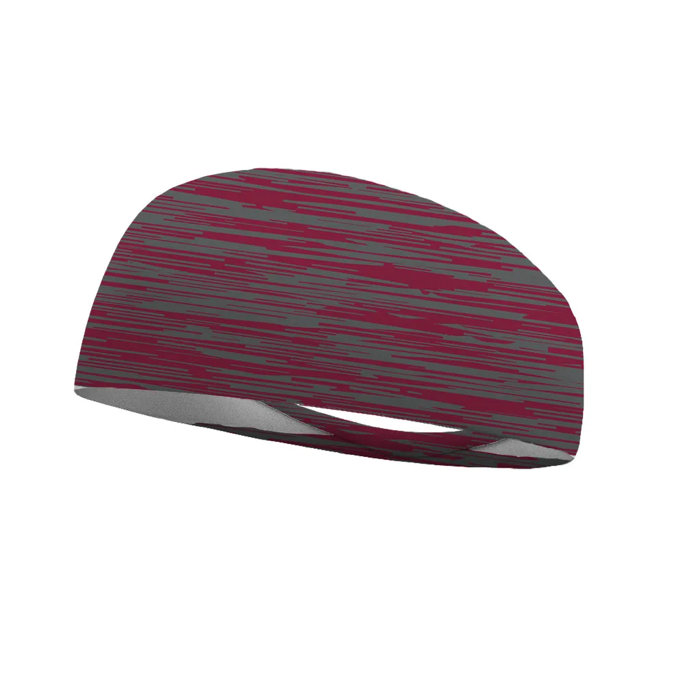 Static Team Colors Collection Performance Wicking Headband (multiple colors to choose from)