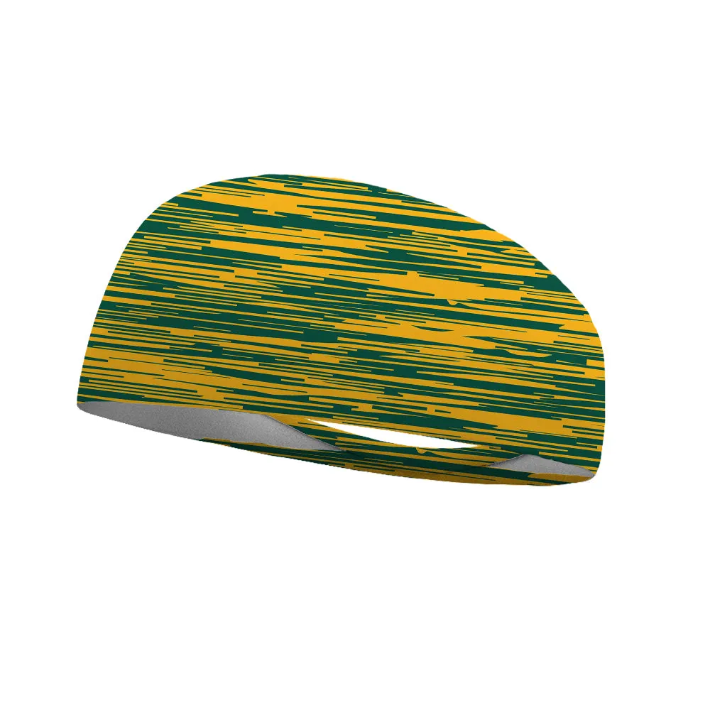 Static Team Colors Collection Performance Wicking Headband (multiple colors to choose from)