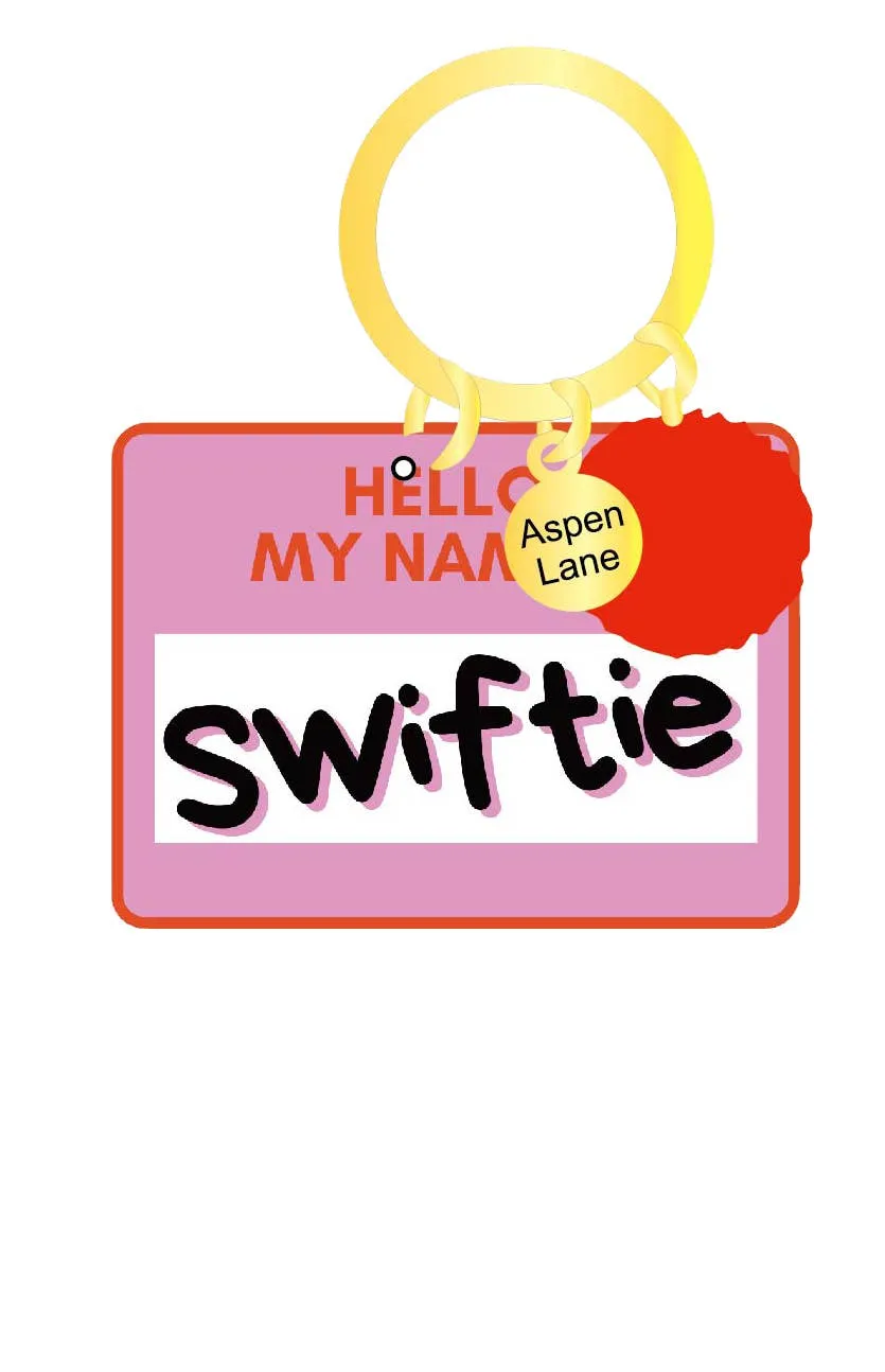 Taylor Swift Keychain and Backpack Charm w/ Pom  | 4 designs: Taylor Eras