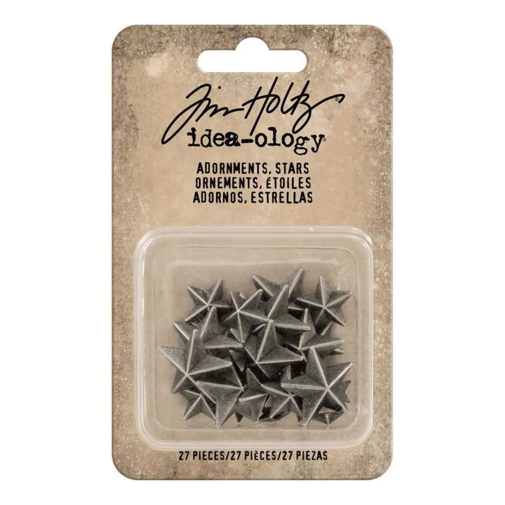 Tim Holtz - Idea-Ology Adornments Stars