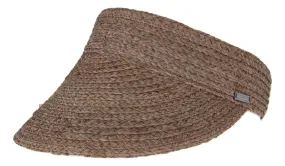 Tina M Copenhagen Noosa Raffia Visor - Mushroom