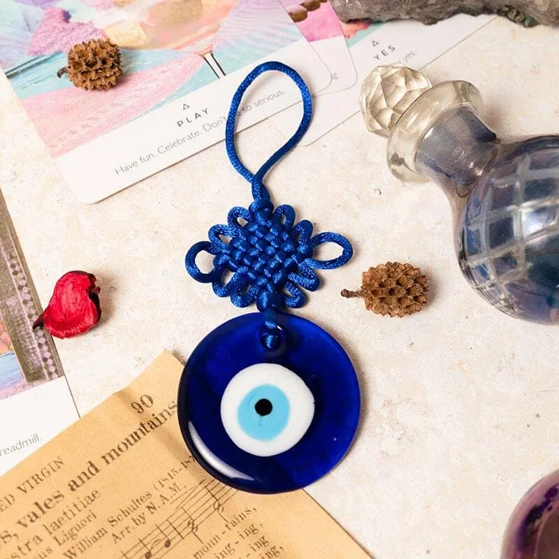 Warmingo Evil Eye Hanging for Home Car & Office | Turkish Evil Eye | Evil Eye for Main Door Entrance | Evil Eye Wall Hanging