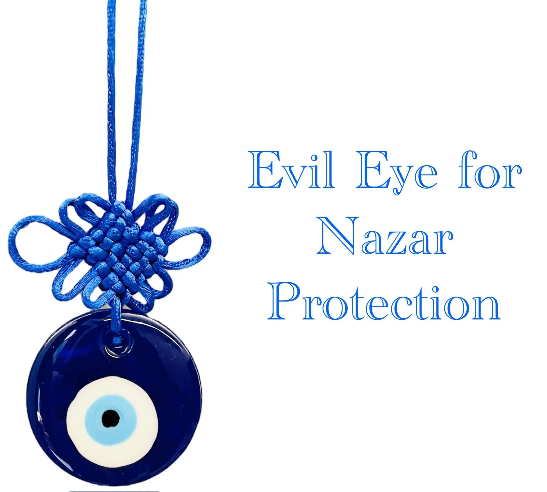 Warmingo Evil Eye Hanging for Home Car & Office | Turkish Evil Eye | Evil Eye for Main Door Entrance | Evil Eye Wall Hanging